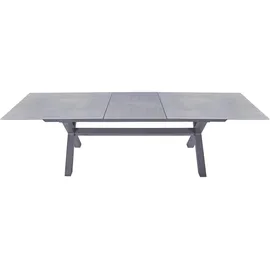 LC Garden Vancouver Ausziehtisch 200 x 100 x 76 cm Grau