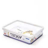 Rotho Dose Loft 1 l Transparent/Weiß