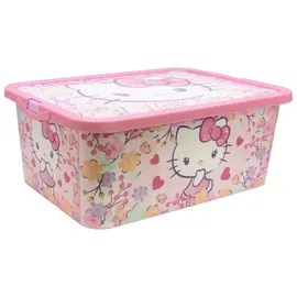 tinisu Aufbewahrungsbox 13 l 13-tlg. rosa