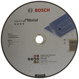 Bosch Professional A30SBF Expert for Metal Trennscheibe 230x3mm, 1er-Pack (2608600324)