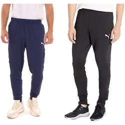 PUMA LIGA Herren Trainings-Hose mit DRYCELL Sport-Hose Sport-Bekleidung 655313 Schwarz oder Dunkelblau - XL