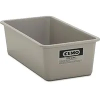 Cemo Rechteckbehälter Kunststoff 200 Liter grau