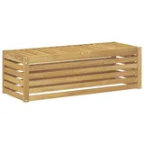 vidaXL Hocker Bank 115 x 43 x 37 cm Weiß