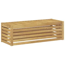 vidaXL Hocker Bank 115 x 43 x 37 cm Weiß