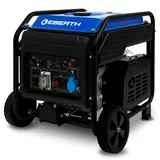 EBERTH 7500 Watt Inverter Stromerzeuger, Notstromaggregat mit 15 PS Benzinmotor, 4-Takt, Benzin Stromgenerator mit 1x 230V, 1x 12V, 2x USB, Inverter Stromgenerator, Stromerzeuger leise