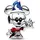Pandora Zauberlehrling Micky Silber 792954C01