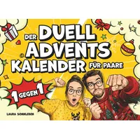 Der Duell Adventskalender für Paare 1 gegen 1: Couple Challenges ohne Handy, nur mit Stift & Papier. Das ideale Geschenk für mehr aktive Paarzeit
