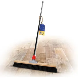 Novaliv Besen Großer Besen Saalbesen 60 cm Schwarz
