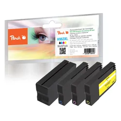 Peach Spar Pack Tintenpatronen kompatibel zu HP No. 963XL