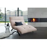 KAWOLA Relaxliege AMERIVA motorisch Maxi Feincord beige