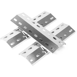 GFTIME Ersatzteil 35 x 10,5 cm Edelstahl Silber/Weiß