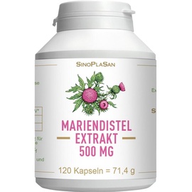 SinoPlaSan GmbH Mariendistel Extrakt 500 mg Kapseln 120 St.