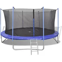 vidaXL 5-tlg. Trampolin-Set 3,96 m