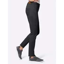 Casual Looks 5-Pocket-Hose CASUAL LOOKS, Damen, Gr. 42, Normalgrößen, schwarz, 97% Baumwolle, 3% Elasthan, unifarben, Hosen 5-Pocket-Hose