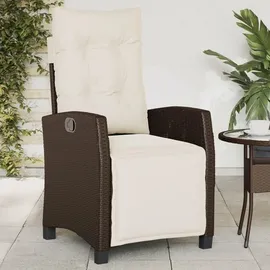 vidaXL Gartensessel 58 x 58 x 93 cm braun