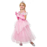 Rubies – Luxus-Kostüm Prinzessin blau (Kinder) – Größe 5 – 6 Jahre