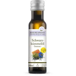 Bio Planete Schwarzkümmelöl Immun + Vitamin D bio