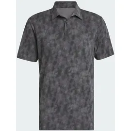 adidas Ultimate365 Textured Poloshirt mit Print - Black / Grey Five - M