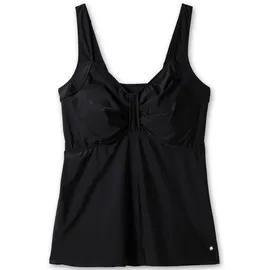 sheego Bikini-Top Damen Schwarz 44 Cup E