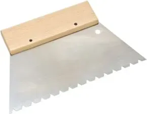 Roll Gezahnte Spachteln 210mm B5