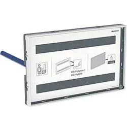 Geberit Omega Abdeckplatte 115088001 kundenspezifisch, flächenbündig, mit Sichtrahmen