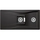 Schock Waterfall D-150 Einbau reversibel stone inkl. Schneidebrett (WATD150ASTO1)