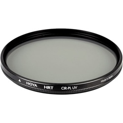 Hoya 77,0 HRT CIR-PL & UV Filter (77 mm, Polarisationsfilter, UV-Filter), Objektivfilter, Schwarz