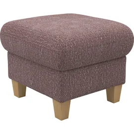 Home Affaire Polsterhocker Glendale mit Stauraum 58 x 48 x 58 cm Lila