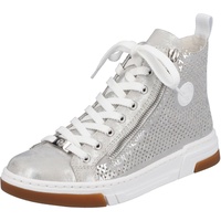 RIEKER Damen N3945 Sneaker, grau, 40 EU