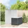 vidaXL Vogelkäfig Anthrazit 215 x 78 x 200 cm grau