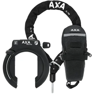 AXA basta Block XXL Schwarz Rahmenschloss