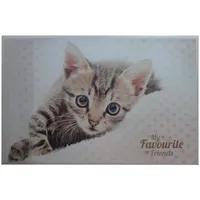 Livepac-Office Schreibtischunterlage 38,5x58,5cm / mit Katze