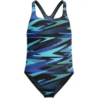 Speedo Hyperboom Allover Medalist Badeanzug - Cobalt Pop -