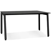 KADIMA DESIGN Schreibtisch Holz & Metall | 140x140 cm