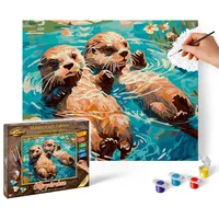 Schipper Otterpärchen Malen nach Zahlen