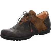 Think! Herren KONG chromfrei gegerbte nachhaltige Halbschuhe, ESPRESSO/KOMBI 3010