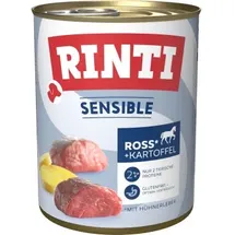 Rinti Sensible Ross, Hühnerleber & Kartoffel 6 x 800 g