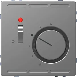 Merten MEG5761-6036 Raumtemperaturregler 24 V mit Schalter und Zentralplatte, System Design