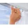 Hinno Feststeller HINNO "hinno-stop HS07" Gr. 1, transparent, B:0,48cm H:1,9cm L:0,45cm, Kunststoff, Gardinenbefestigungen, HINNO Clic-Feststeller