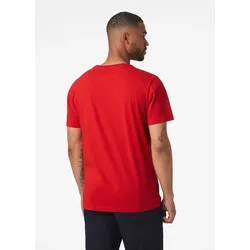 Helly Hansen Druck T-Shirt - rot - M