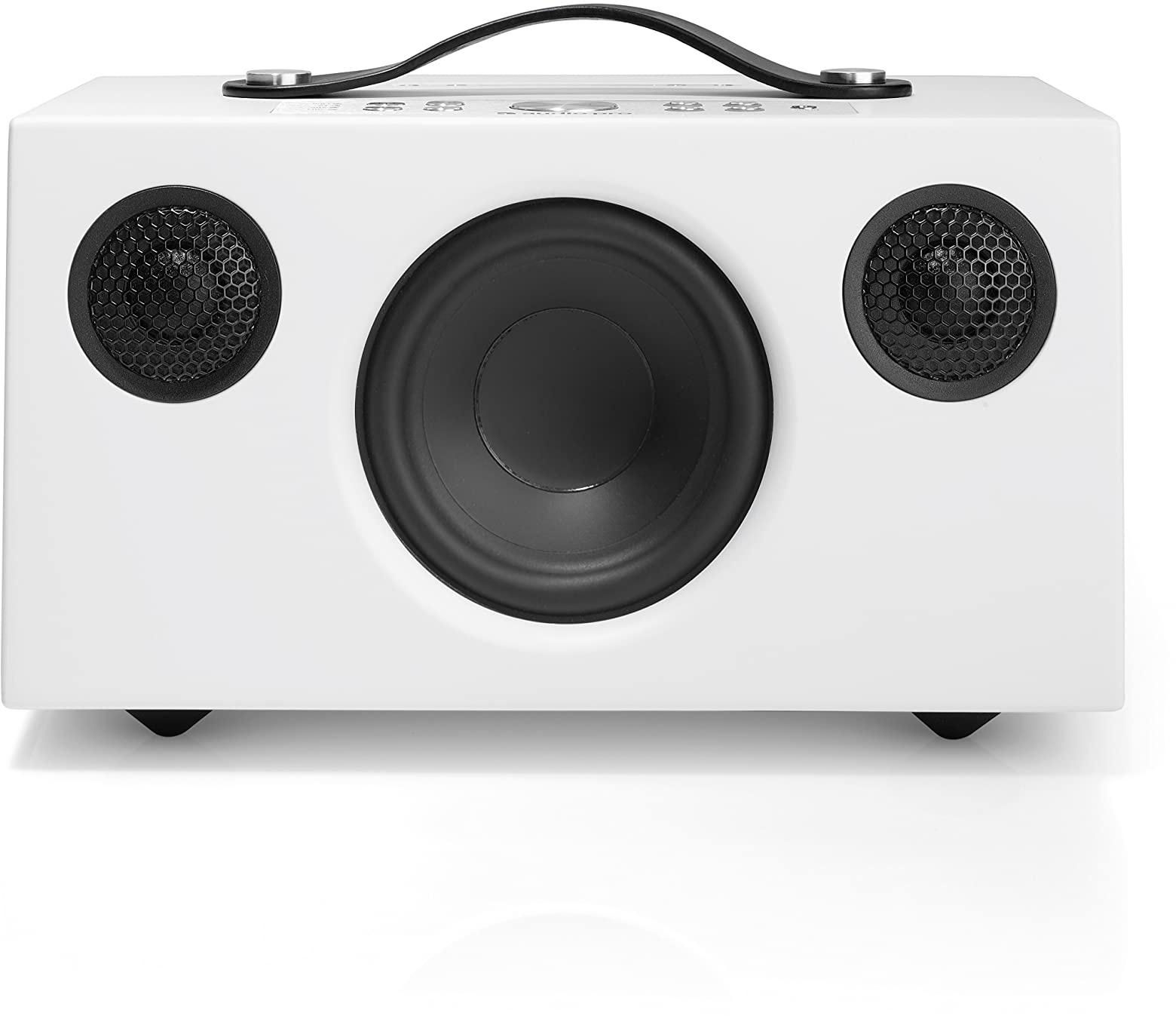 Audio Pro Addon C5A - Tragbarer Multiroom Lautsprecher mit Voice Control Amazon Alexa - Kabelloser Smart Speaker mit App - Bluetooth & WiFi Verbindung - Weiss