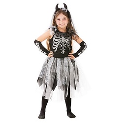 Skelett-Kleid "Skeletta" für Kinder