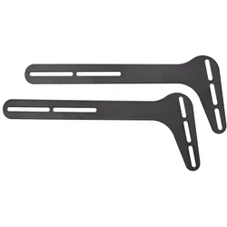 Nedis Soundbar Halterung Kompatibel mit: Universal | Verbunden mit dem TV | 15 kg | Fest | Stahl | Schwarz