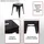 MCW Hocker A73 Metall 39 x 46 x 39 cm Grau