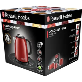 Russell Hobbs Colours Plus+ Mini flame red