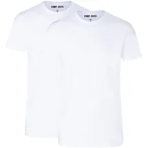 Camp David T-Shirt 2er Pack weiß M