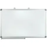 IDENA Whiteboard Alu-Rahmen, mit Stiftablage 40 x 30 cm, 5er Pack