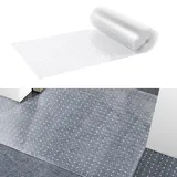 Vevor Teppichschutz für Haustiere, 61 x 7,6 m, kratzfester PVC-Teppichschutz für Katzen für den Türrahmen, rutschfeste Katzenkratzschutzmatte, leicht zuschneidbarer Kunststoff-Teppichkratzstopper