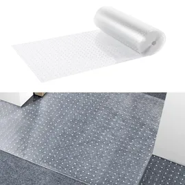 Vevor Teppichschutz für Haustiere, 61 x 7,6 m, kratzfester PVC-Teppichschutz für Katzen für den Türrahmen, rutschfeste Katzenkratzschutzmatte, leicht zuschneidbarer Kunststoff-Teppichkratzstopper
