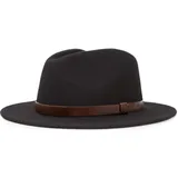 BRIXTON Messer Fedora Hut schwarz L